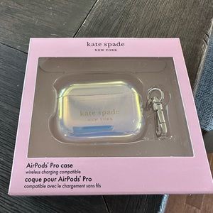 Kate Spade AirPods Pro Case…Brand New …Never Used…Pearl Looking Color